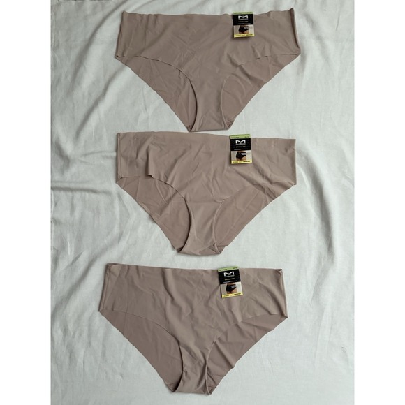 Maidenform Other - NEW Maidenform Hipster Basically Sexy Hipster Panty MUW005 3 Pair Womens 3XLarge